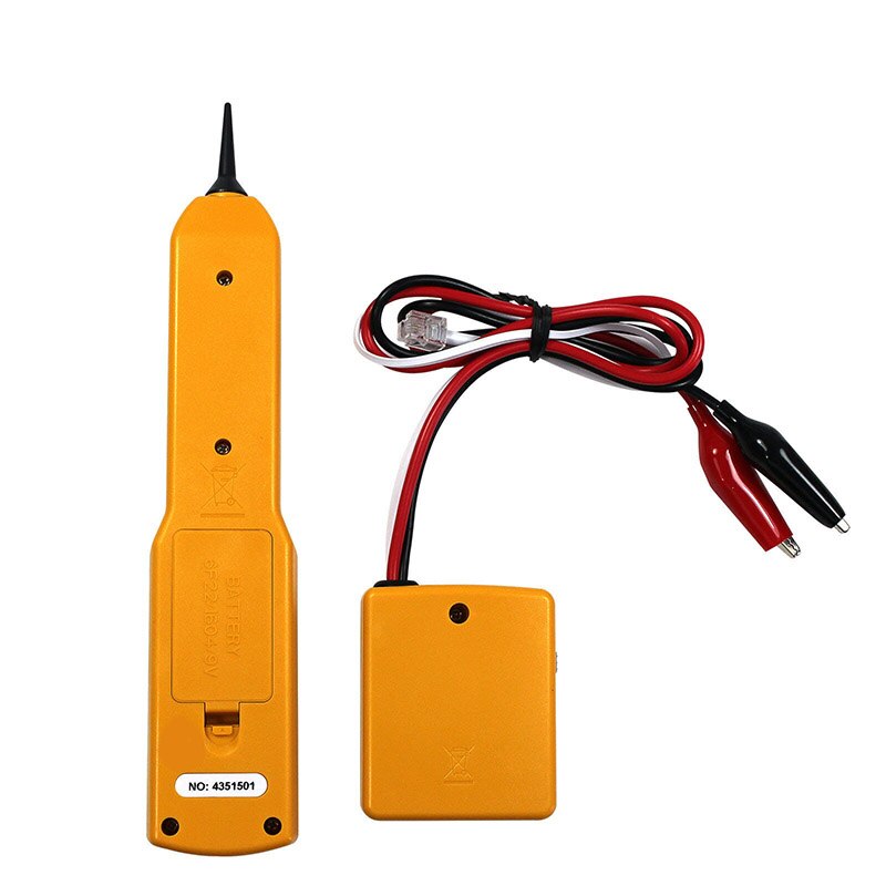 TOP RJ11 Network Telephone Wire Cable Tester Toner Tracker Diagnose Tone Line Finder Tracer Detector Networking Tools