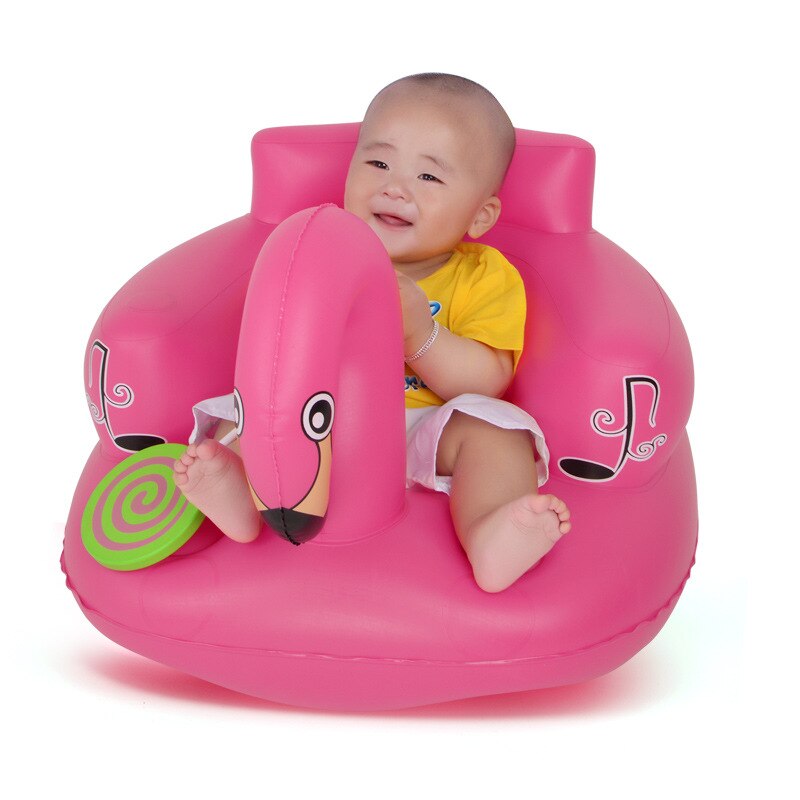 Sobi-sofá inflable de cabeza de caballo para bebé, asiento de escuela para bebé, silla de comedor para niños,