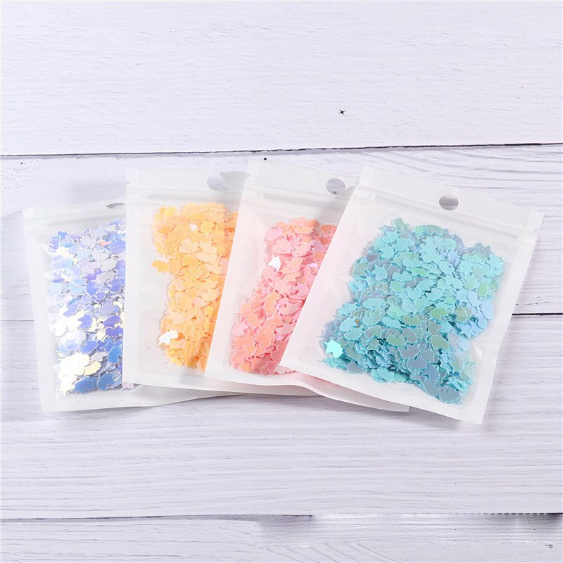 5*8mm eenhoorn hoofd nagel pailletten handleiding diy materiaal feestdecoratie pailletten pvc bulk pailletten kledingaccessoires  jj319