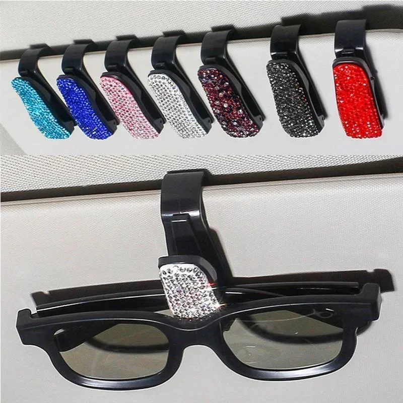 Réinitialisation de fixation automatique pour voiture, pare-soleil de véhicule, biscuits, prompt ket ket, lunettes de soleil, carte, billet, stylo, support de clip portable