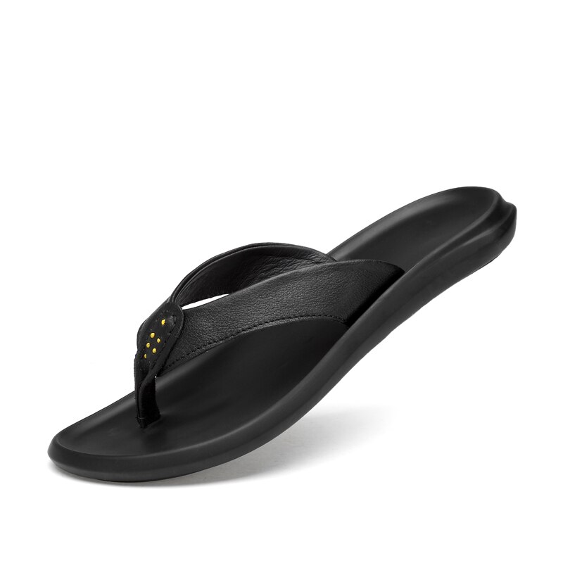 För gummisandaler tofflor cuero sommarskor bulk sandalia strand sport flip sandal flip utomhus äkta herren