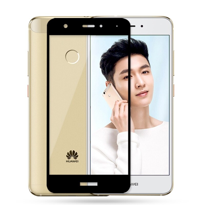 Für Huawei nova Plus CAZ-AL10 kann-L01 kann-L02 kann-L03 kann-L11 MLA-L01 MLA-L02 Volle Abdeckung Ausgeglichenes Glas-schirm-schutz-Film