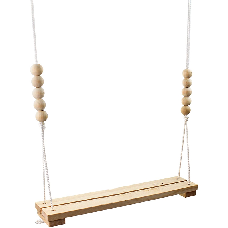 Chicken Swing Toy For Coop Natural Safe Wooden Accessories HANDMADE IN