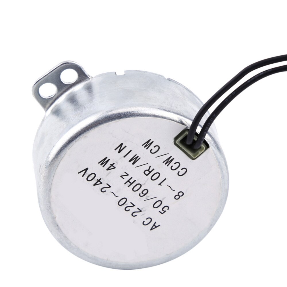 WALFRONT AC Motor 220-240V Synchrone Motor Motorreductor 4W CW/CCW 8-10RPM 50/60Hz Permanente Magneet Synchrone Motor