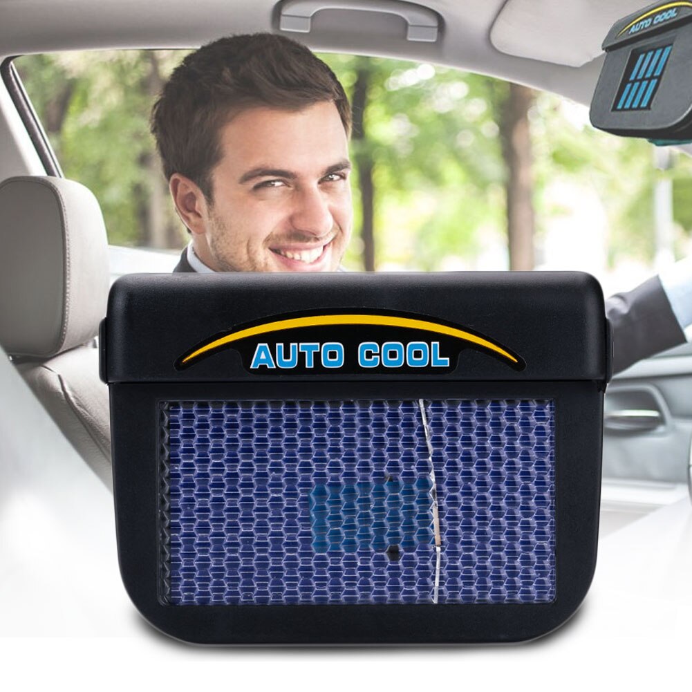 Solar Energy Fan Vehicle Window Fan Car Exhaust Fan Ventilation Airiness Air Vents