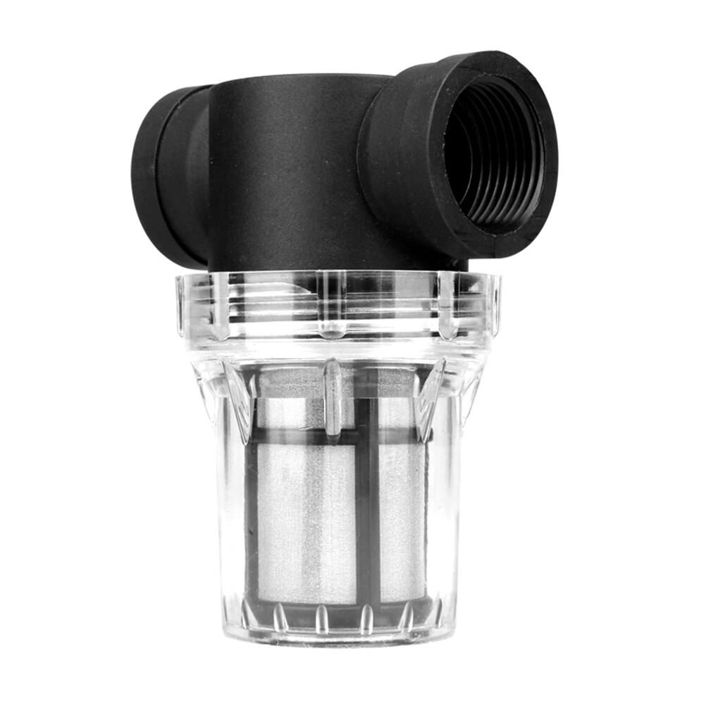 1pc filtres de tuyau d'eau, pré-filtre transparent, purificateur d'eau, tuyaux de purification d'eau, interface  (4/6 points /1 ", réseau 80 mailles): 6 points