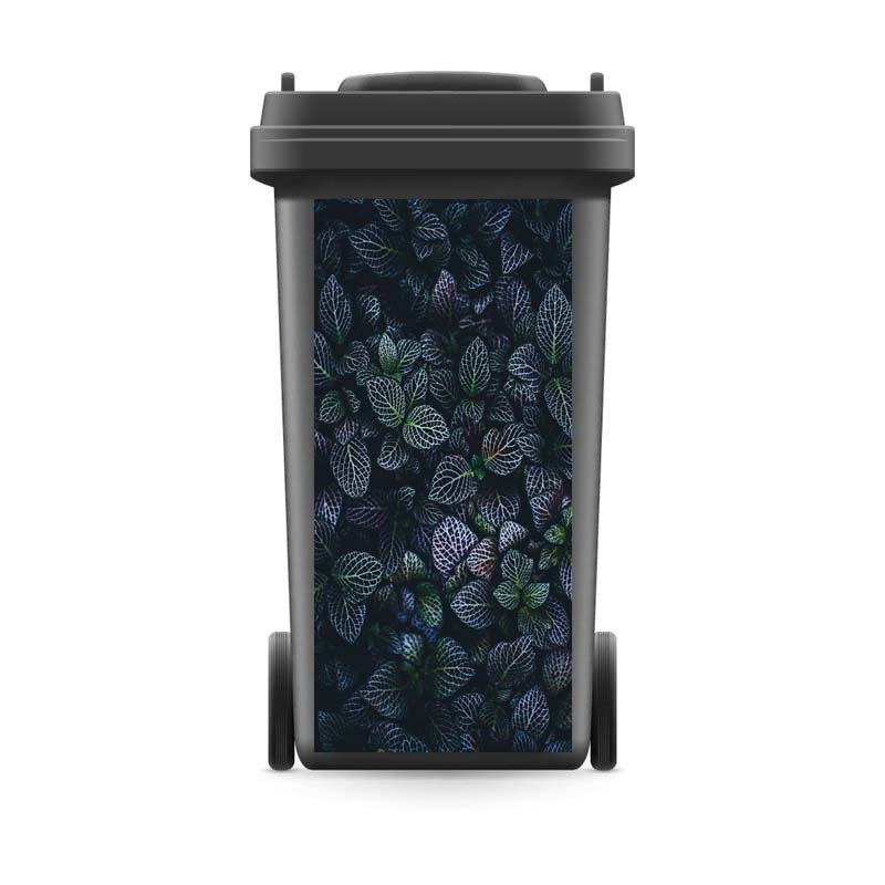 Modernt självhäftande avtagbart vattentätt klistermärke dekaler soptunna papperskorgen täcker klistermärke 120 liter 240 liter: 10 / 31 x 70cm( för 120 liter)