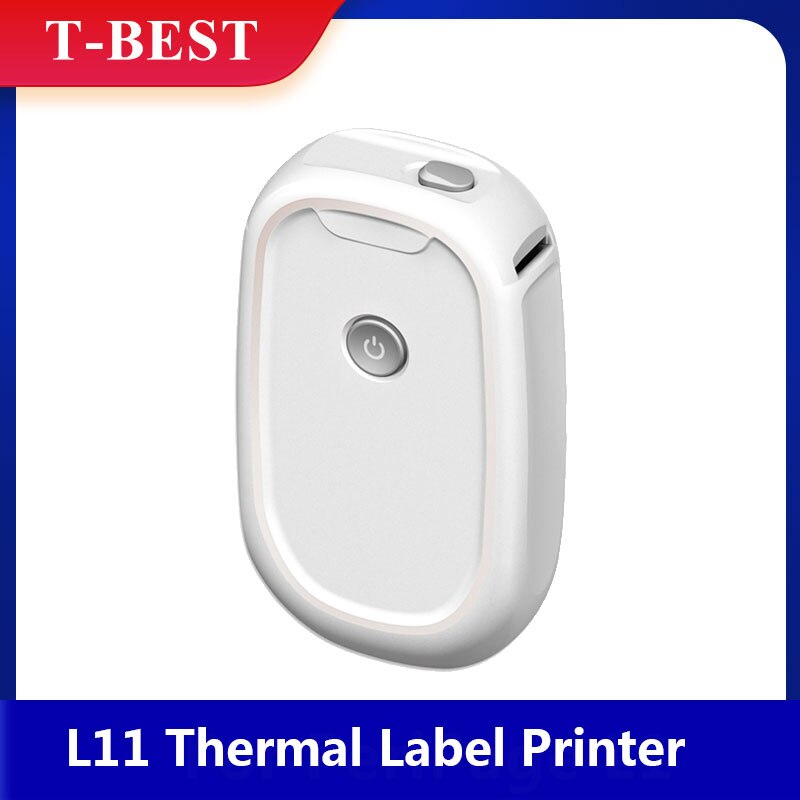 Mini Thermal Label Printer Portable BT Printer Code Sticker Printer Barcode Thermal Adhesive Clothing Label Printers