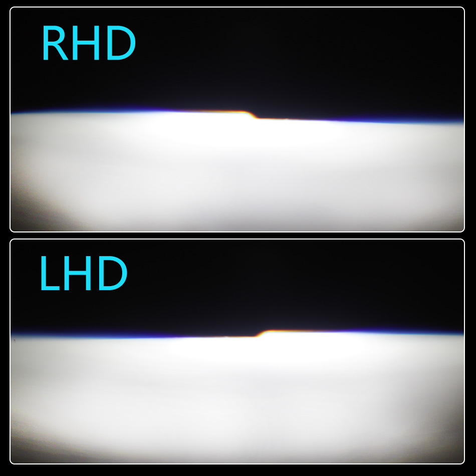 KAFOLEE Retrofit Styling HID Bi-xenon High Low Beam H1 Mini Projector Lens Headlight lenses H4 H7 HB3 Car Headlights 2.5inch RHD