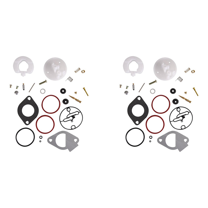 50X Lawn Mower Carburetor Repair Kit Carb Rebuild Set For Briggs-Stratton 11HP-19HP 796184 Master Overhaul: Default Title