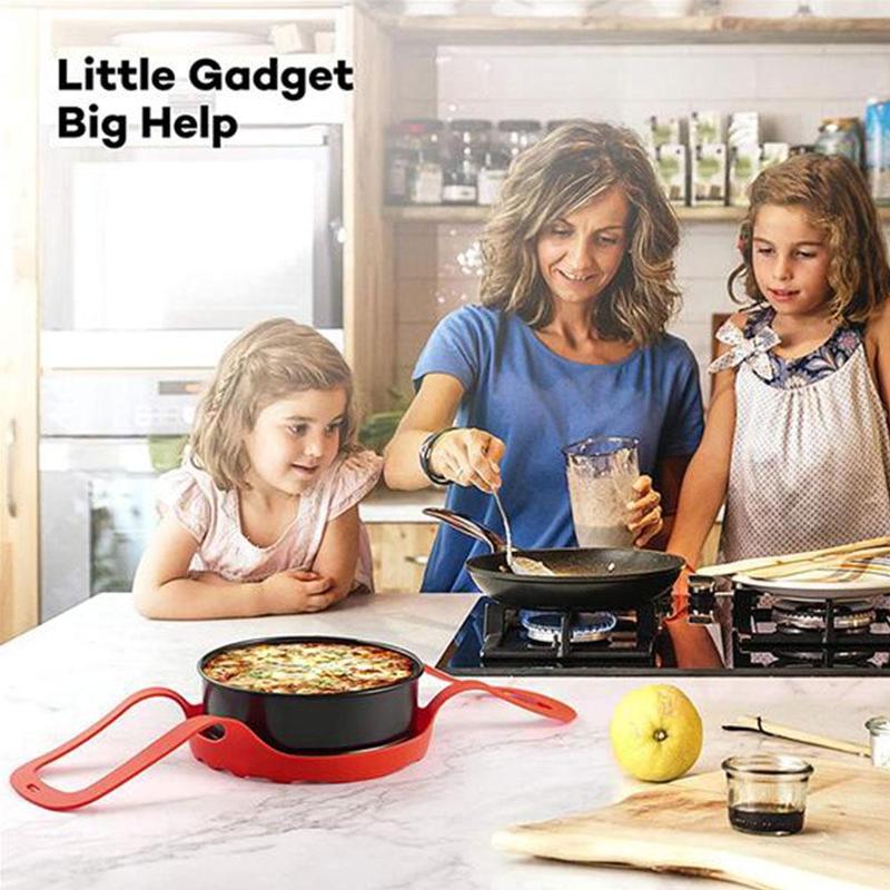 Pressure Cooker Sling Silicone Steamer Lifter Accessories Heat Cookers Mat Pad Insulated Crock Rack Pot Kitchen Drain Egg G4G0