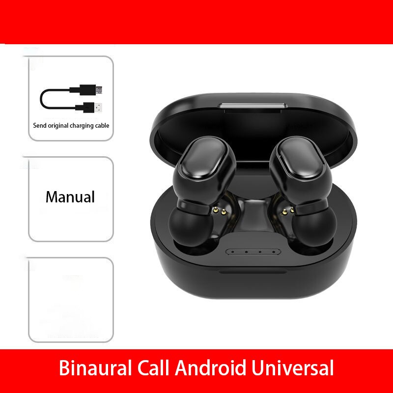 Auriculares deportivos mini, inalámbricos por bluetooth, auriculares universales de conducción ultra pequeños tipo oppo para apple vivo y Huawei: Binaural flagship