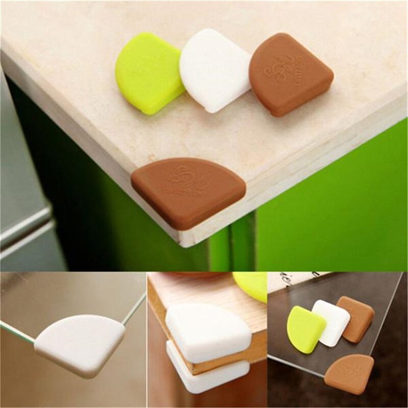 1/4 pièces bébé Silicone protecteur de sécurité Table coin Protection des enfants Anticollision bord coins gardes couverture coin garde