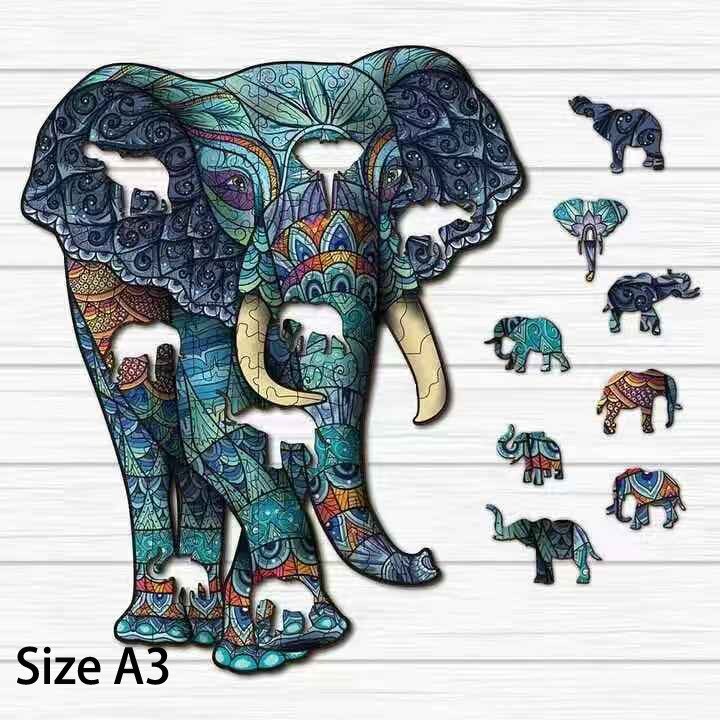 Dinosaur Butterfly Wooden Jigsaw Puzzle Wooden Puzzle Puzzles For Adults Toys Kids Christmas Toy Wooden Games Educational G I3X3