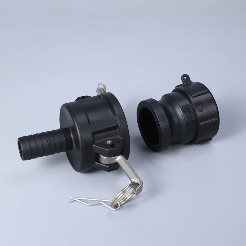 Polypropyleen Ibc Tank Adapter A200 & Plastic Camlock Combinatie Pack Valve Connector