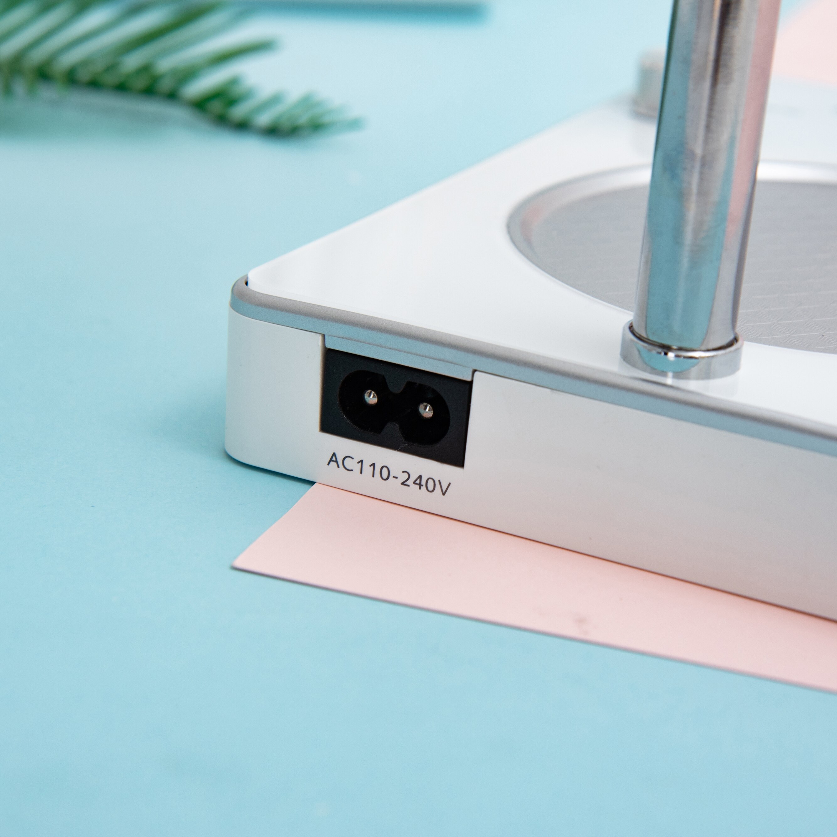 Elektrische kaars verwarmer keramiek marmer wit - Zenful