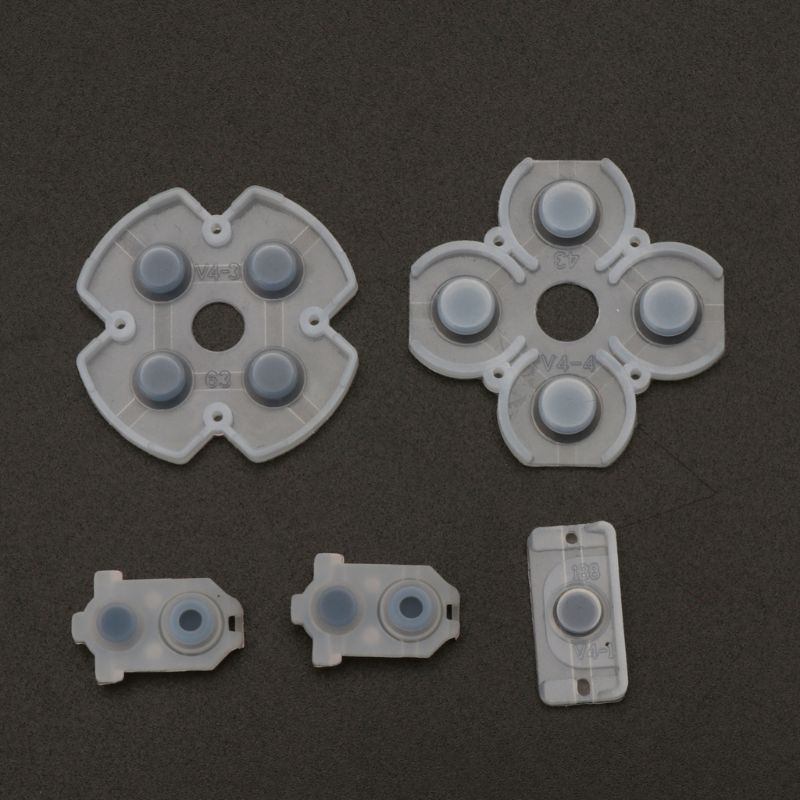 for playstation 4 PS4 Controller Conductive Silicone Rubber Pads for d ualshock 4 JDS JDM 030 D Pad Buttons