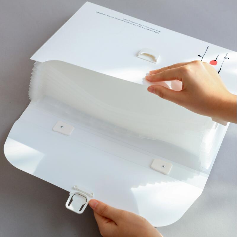 A4 File Folder 13 layer Flower Expanding Wallet ; 332*234mm