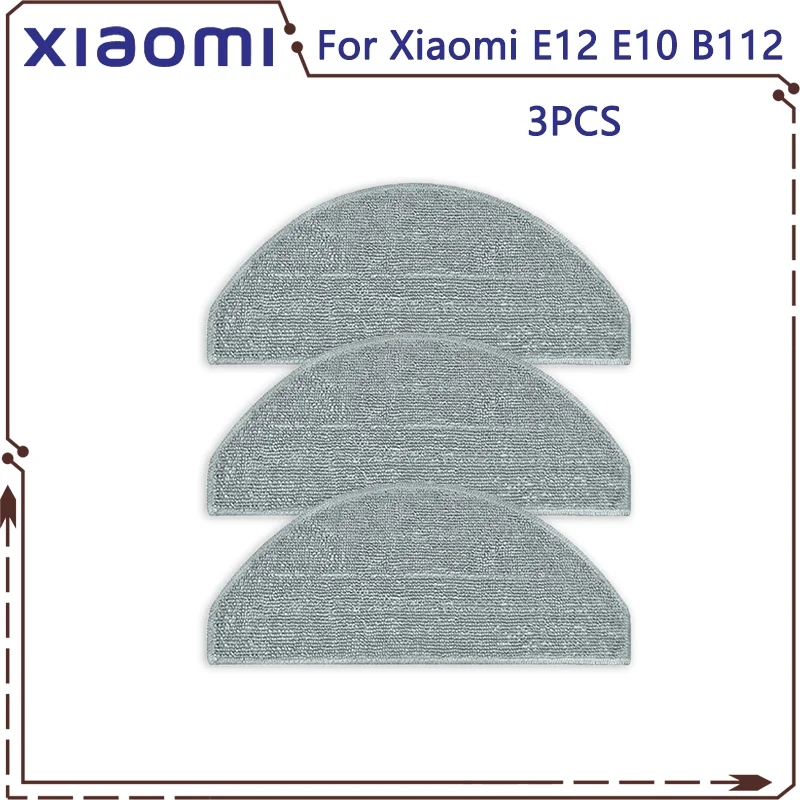 For Xiaomi Vacuum cleaner S20 E12 E10 B112 sweeping robot vacuum cleaner main brush side brush mop cloth HEPA filter spare parts: Orange