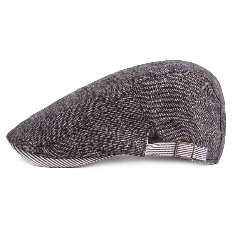 Gorras de algodón de nivel superior para hombre, Boina, gorra Gatsby, gorra plana de verano y otoño, sombreros de conductores para adultos jóvenes