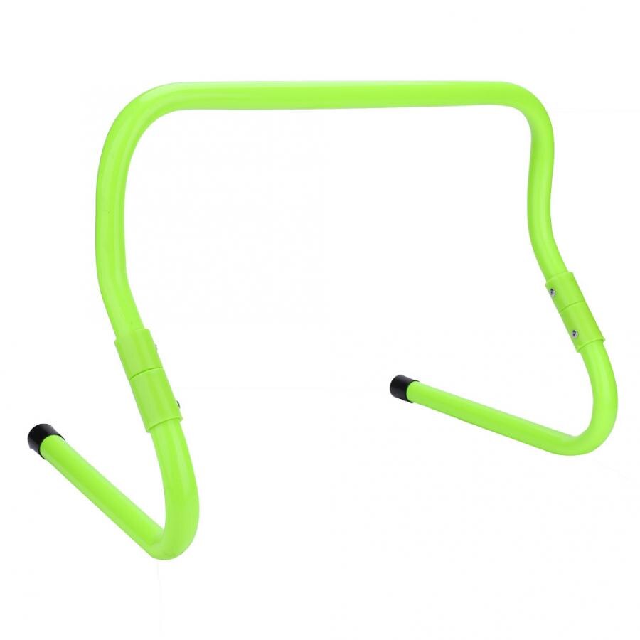 Soccer Training Agility Ladder Hurdle Height Adjustable 15/30cm Football Soccer Speed Agility Hurdle Soccer Training Equipment: Green
