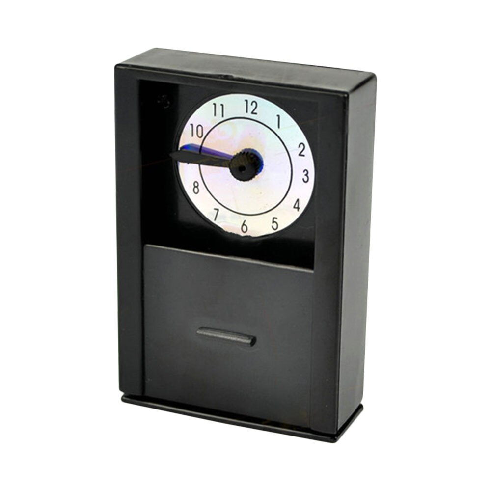 Black Miraculous Prop Decor Gadget Room Magic Home Table Prediction Clock Practical for DIY Art for Display