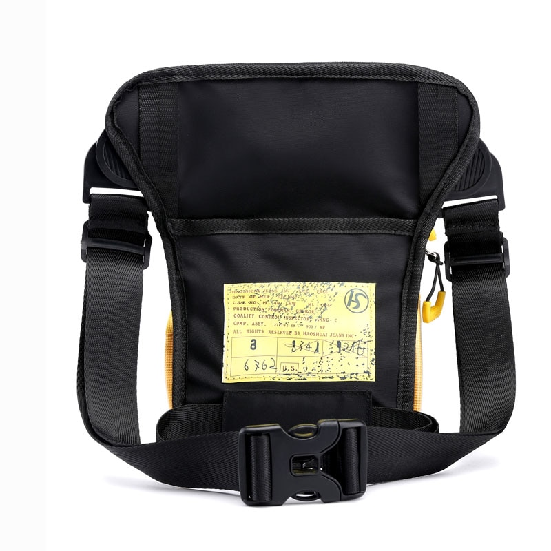 Heren nylon heuptas heuptas beentas rugzak riem heuptas dijbeen tas reis crossbody schoudertas