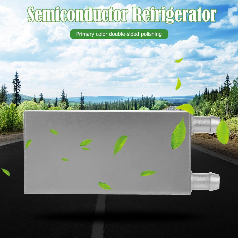 Aluminum Alloy Silver Liquid-Water Cooling Block CPU Heat Sink System Radiator Exclusive Water-Cooled Head Plate and Exchanger