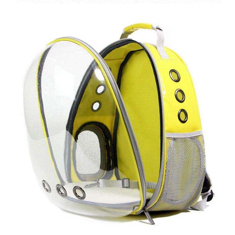 Portable Pet/Cat/Dog/Puppy Backpack Carrier Bubble, Space Capsule 360 degree Sightseeing Rabbit Rucksack Handbag Tran