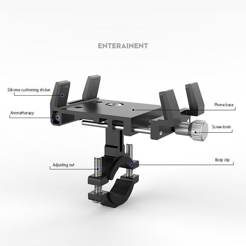 Support de support de téléphone portable anti-dérapant réglable pour Xiaomi M365 Pro support de téléphone Scooter électrique