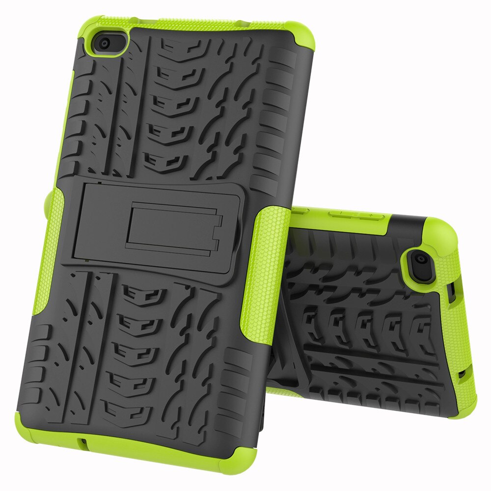 For Lenovo Tab E7 TB-7104F Shock-proof Rugged Hard Rubber PC Stand Case Cover Protective Cases Covers