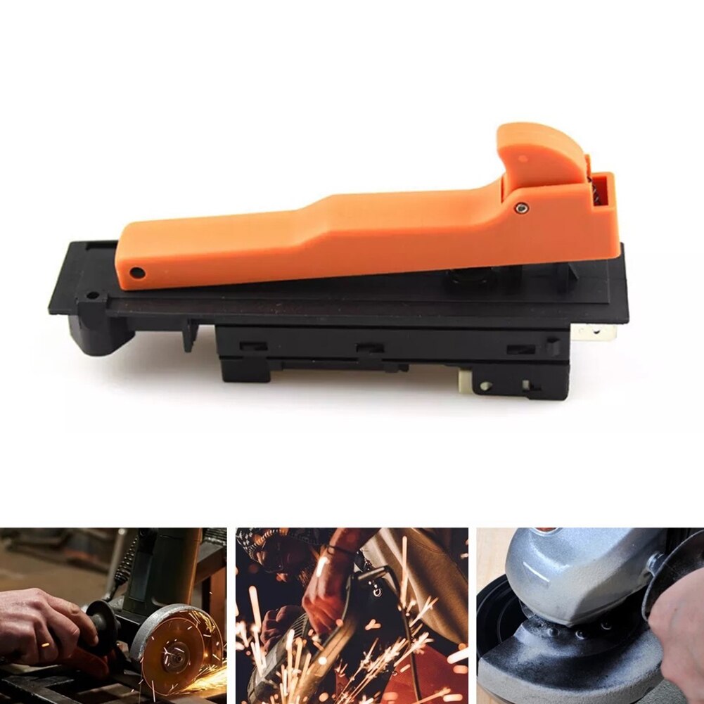 AC 250V 12A Trigger Switch Control Push Button Controller For Makita 180 Angle Grinder Power Tool Accessory Spare Part