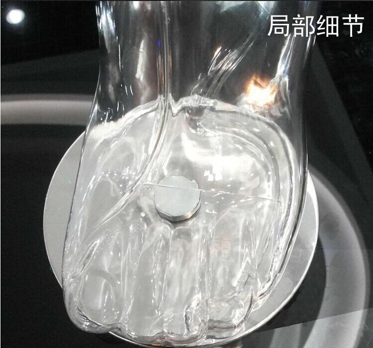 transparent bein männlichen fuß beine schaufensterpuppe, kunststoff Mannequin fuß stehen für schuhe socken, bein requisiten bewegung 1pc M00001