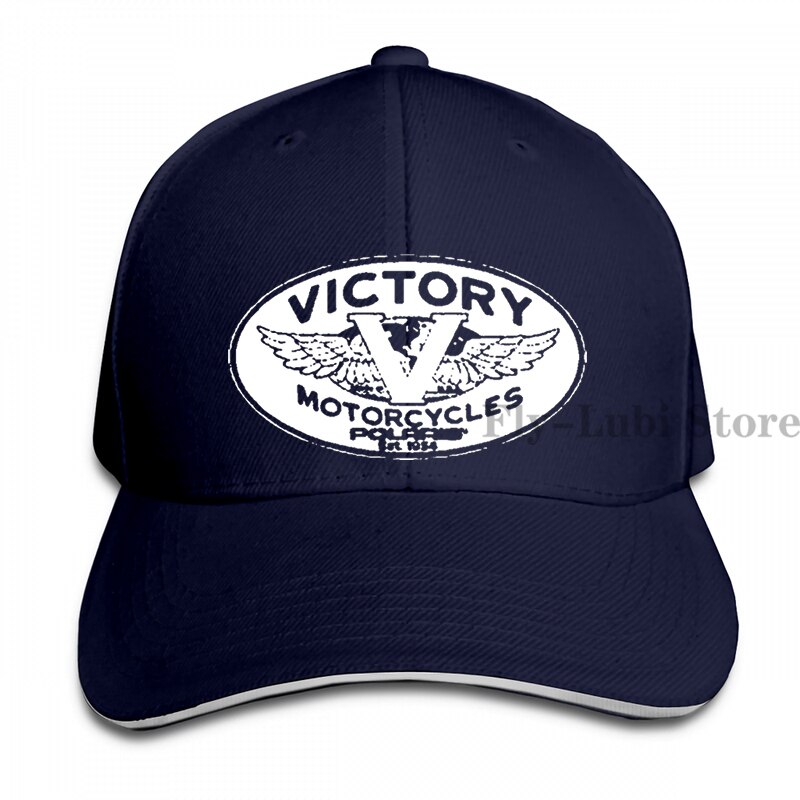 Victory Motorcycles Polaris Baseball cap men women Trucker Hats adjustable cap: 1-Navy