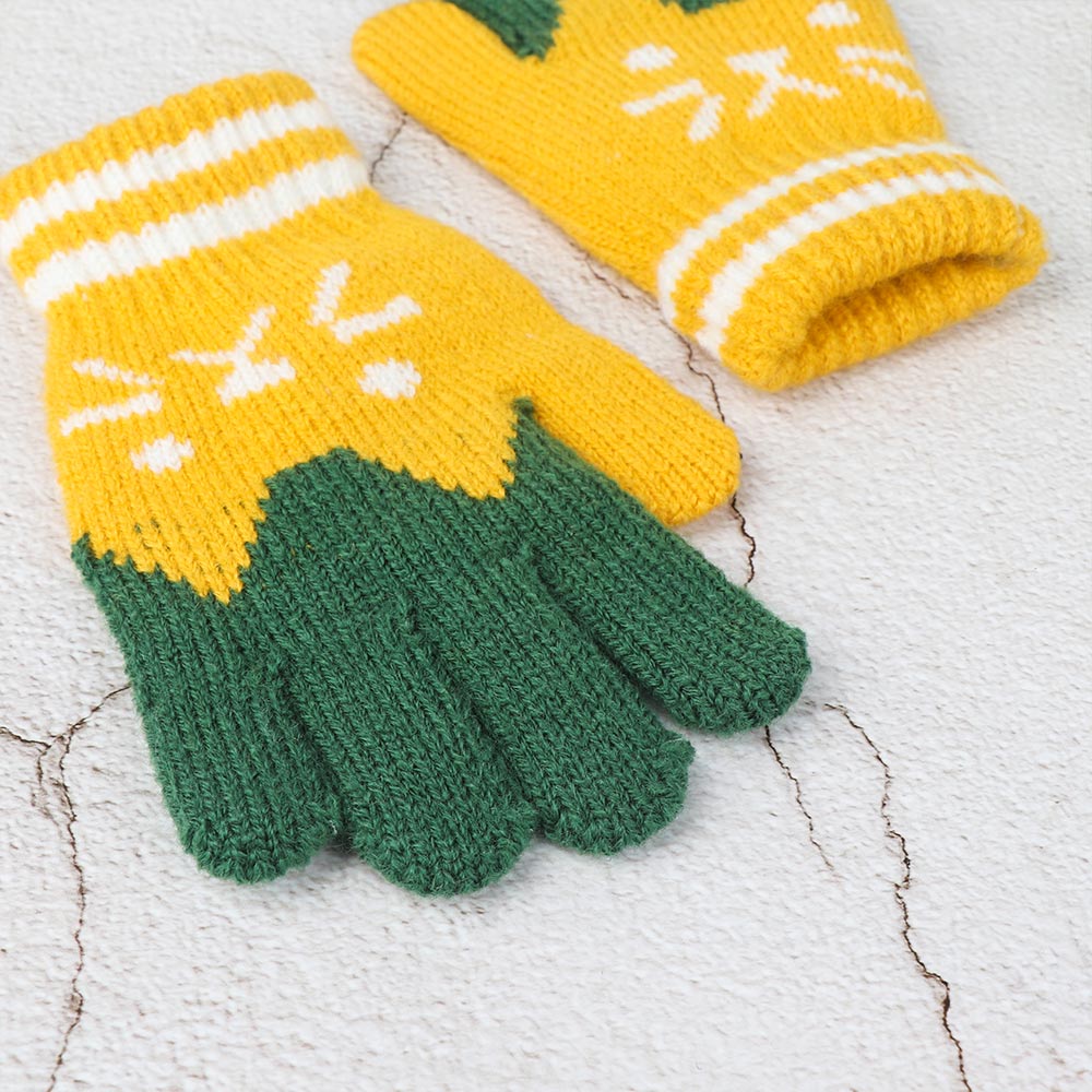 Child Kids Winter Gloves Baby Girls Boys Gloves Kids Winter Warm Thick Knitted Gloves Magic Mittens