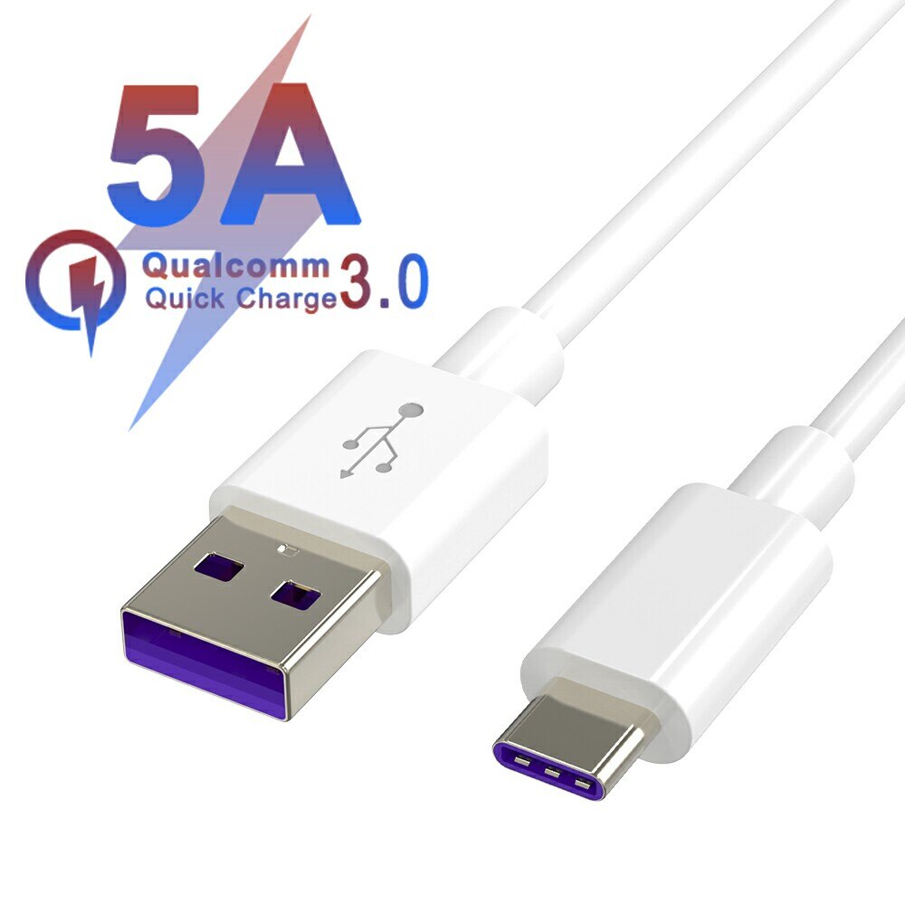 5A Super rapide chargeur câble USB 3.1 Type C câble 3 M 2 M 1 M QC3.0 pour Samsung S10 S9 Huawei P30 PRO Mate 20 ligne de transmission de données