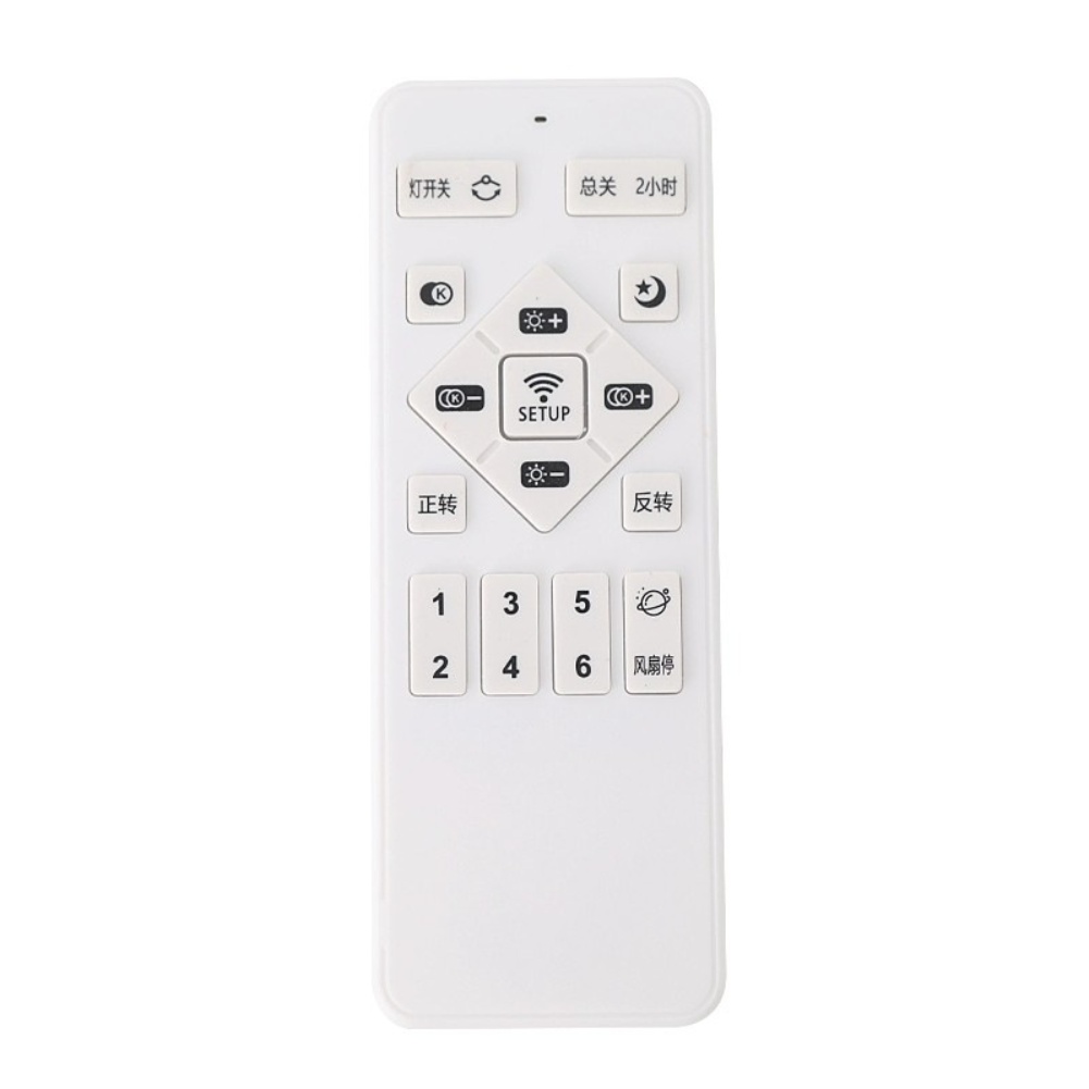 Fjärrstyrd dimmer appstyrd fläkt för sovrum invertermotordrivare dimbar led-stöd tyst effektivt luftflöde