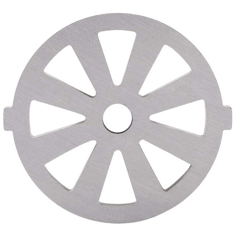 Meat Grinder Cutting Stainless Steel Cutterhead Plate Disc Knife 7Mm Hole Guaranteed Plate Disc Machinery Parts ,Silver