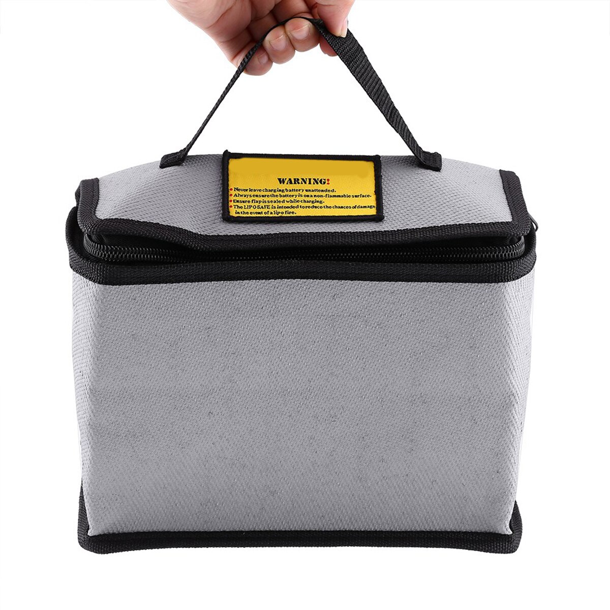 Bolsa de almacenamiento de seguridad para batería LiPo a prueba de fuego, protector de fibra de vidrio, paquete de carga para teléfono portátil