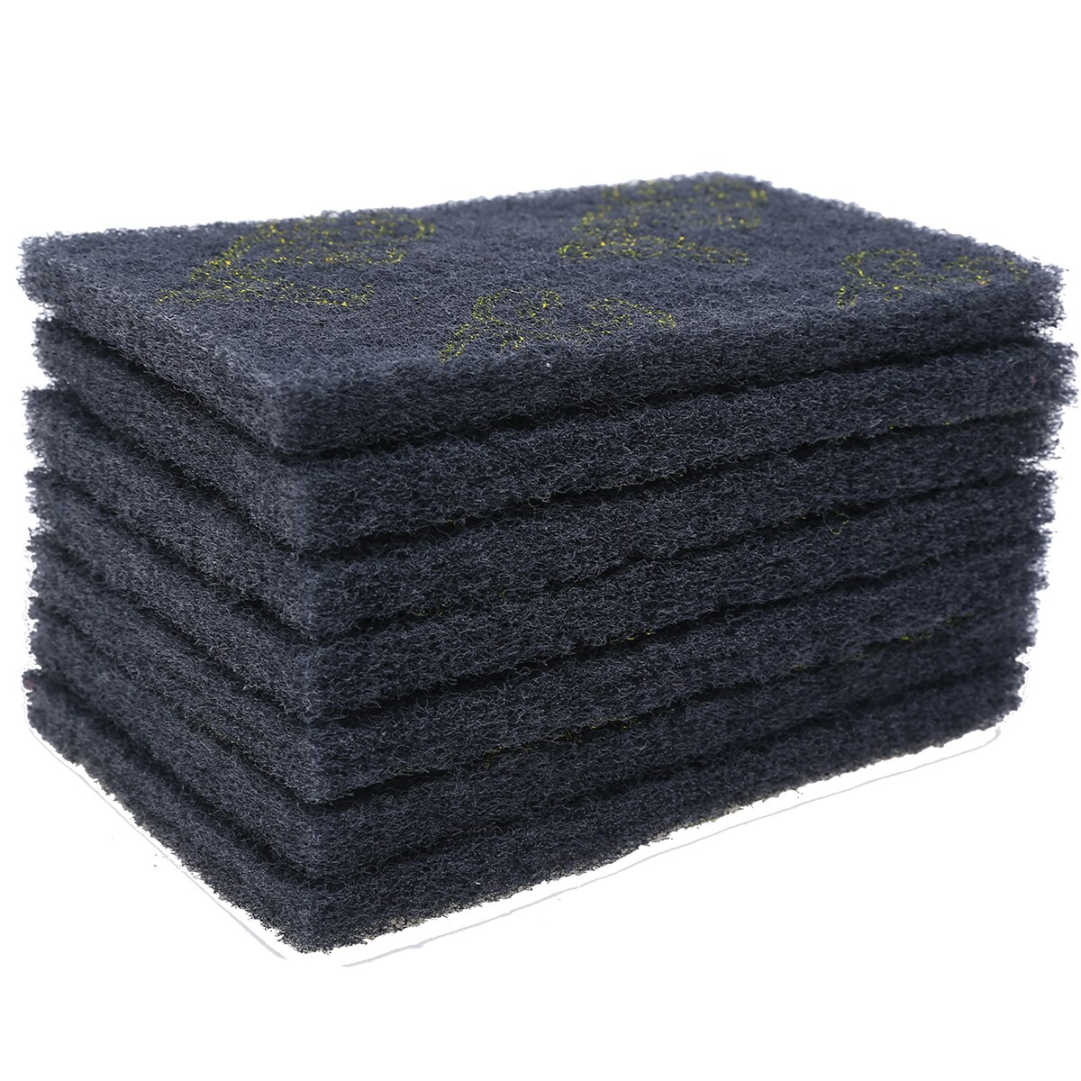 20Pcs Grey/Red Abrasive Finishing Fine Scouring Hand Pads Sanding Grinding Hand Pad For Industry Kitchen Cleaning Tool