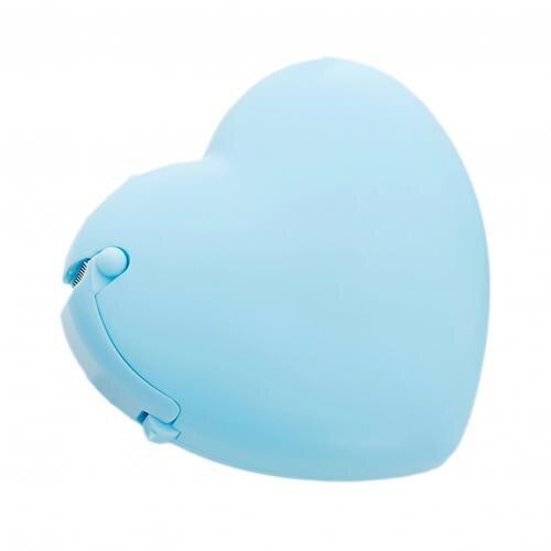 Cute Masking Tape Cutter Candy Color Pink Blue Heart Styling Washi Cutter Office Cute Clear Tapes Dispenser Washi Holders: Blue Love