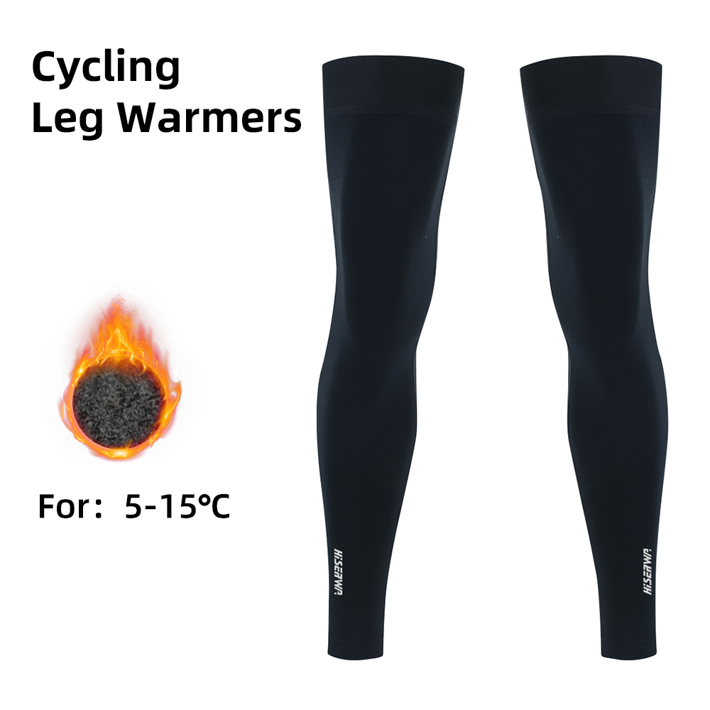 Radfahren Beinlinge Ärmeln Thermo Fleece UV Schützen MTB Outdoor Sport Fußball Laufen Männer Frauen Radfahren Beinlinge