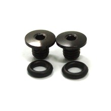 M5 wioślarz odpowietrznik śruba tytanowa o-pierścień dla-Shimano XT SLX Zee Deore LX stalowy stalowy wioślarz naczynie olejowe MTB kolarstwo szosowe Accs: 10mm