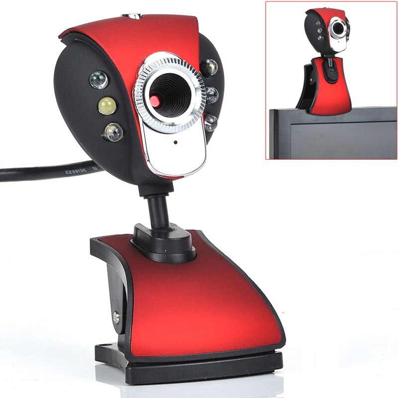 6- 500 webcam camera webcam met microfoon voor pc laptop: Default Title