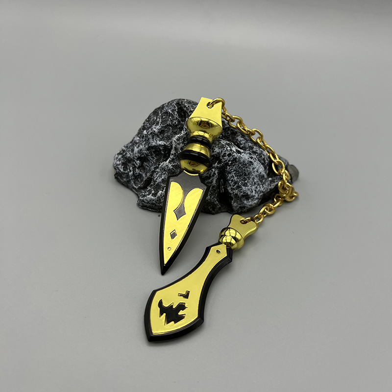 32Cm Kettingen Van De Hemel Gilgamesh Enkidu Lancer Lot Anime Randapparatuur Metalen Wapenmodellen Home Ornament Ambachten Collectie Speelgoed Jongen