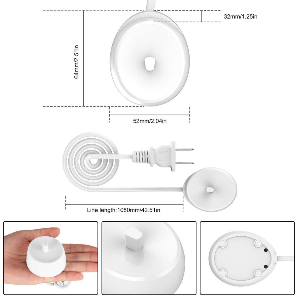 EU plug Electric toothbrush Charger For Oral B 3737 4736 4717 4729 8850 3756 Pro 7000 1000 2000 3000 electric toothbrush Charger