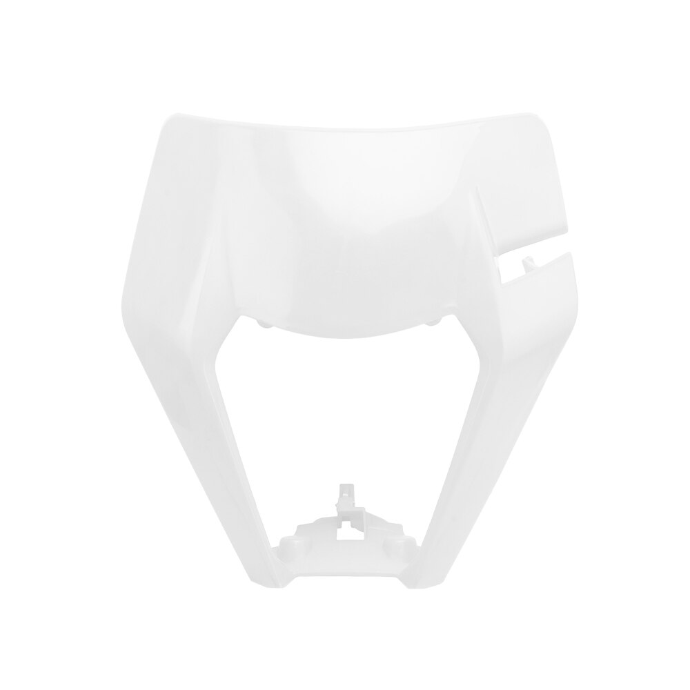 For KTM Headlight Plate EXC 300 Accessories Enduro Motorcycle Mask SX XC SXF EXCF 125-500 Universal Dirt Bike Motocross Headlamp: Ivory