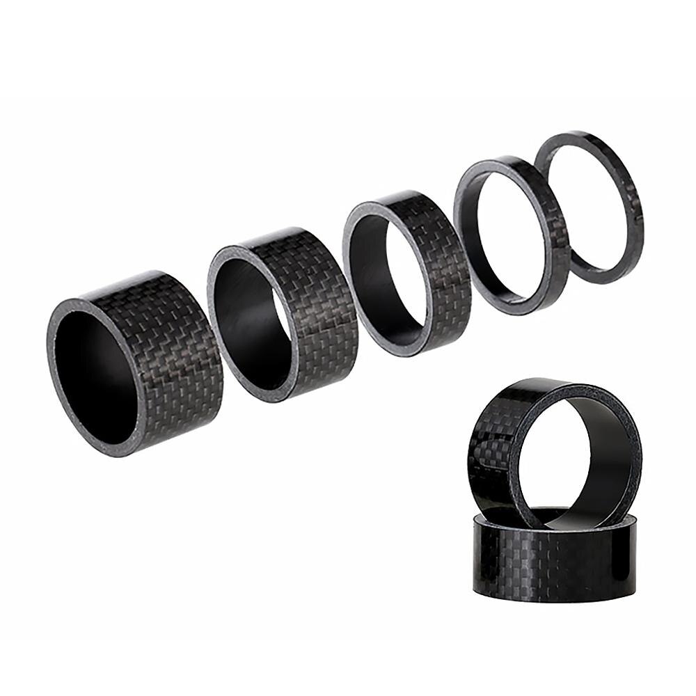 7 Stks/set Mountainbike Headset Spacer Mtb Weg Fietsen Fiets Carbon Headset Spacer Fiets Accessoire: Default Title