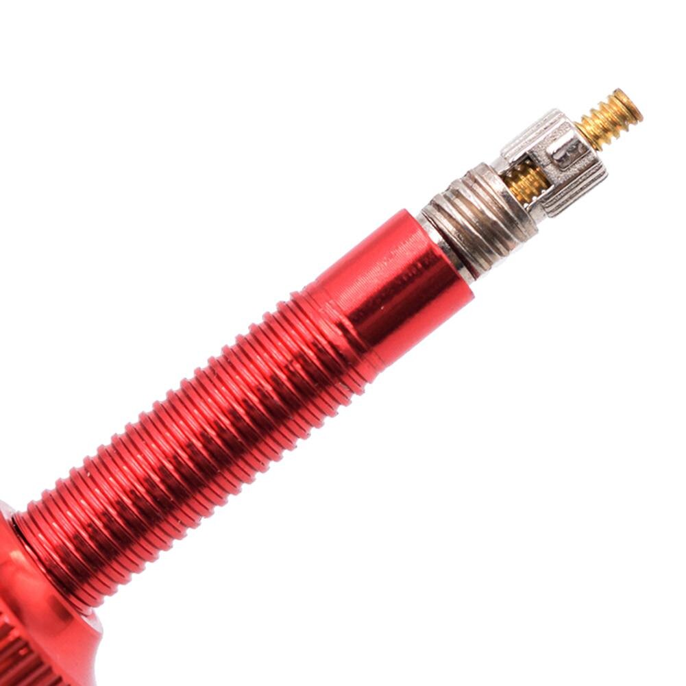 2 Prolunghe Valvola Tubeless FOURIERS In Alluminio Per Presta - Mountain Bike E Strada
