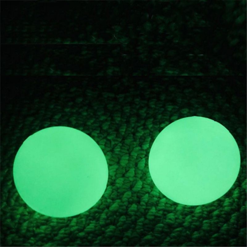 Glow In Dark Squeeze Ball Soft EVA Anti Stress Toys Sports Throw for Kids Childr P31B